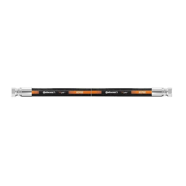 Continental Hydraulic Hose Assembly - 3/4" ID 12" Length - 5/8" FJX x 3/4" FJX - 5100 psi XCP5S-12,10FJX-12FJX,12 IN OAL - main